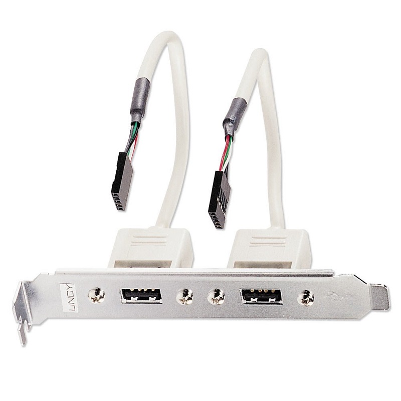 You Recently Viewed Lindy 33147 2 Port USB 2.0 PC Back Plate Image