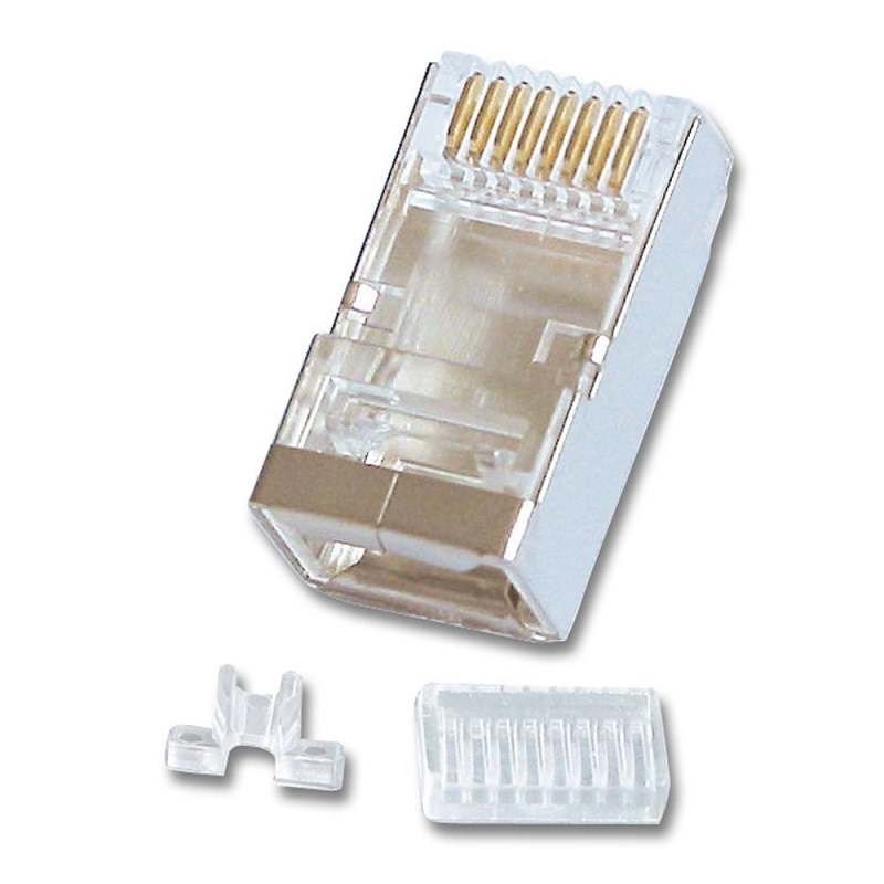 You Recently Viewed Lindy 62435 Shielded RJ-45 Male Connector, 8 Pin CAT6 Image