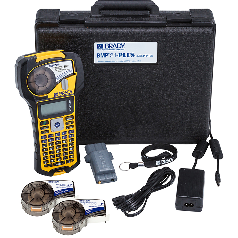 You Recently Viewed Brady 134463 BMP21-PLUS Portable Electrical Label Printer Kit Image