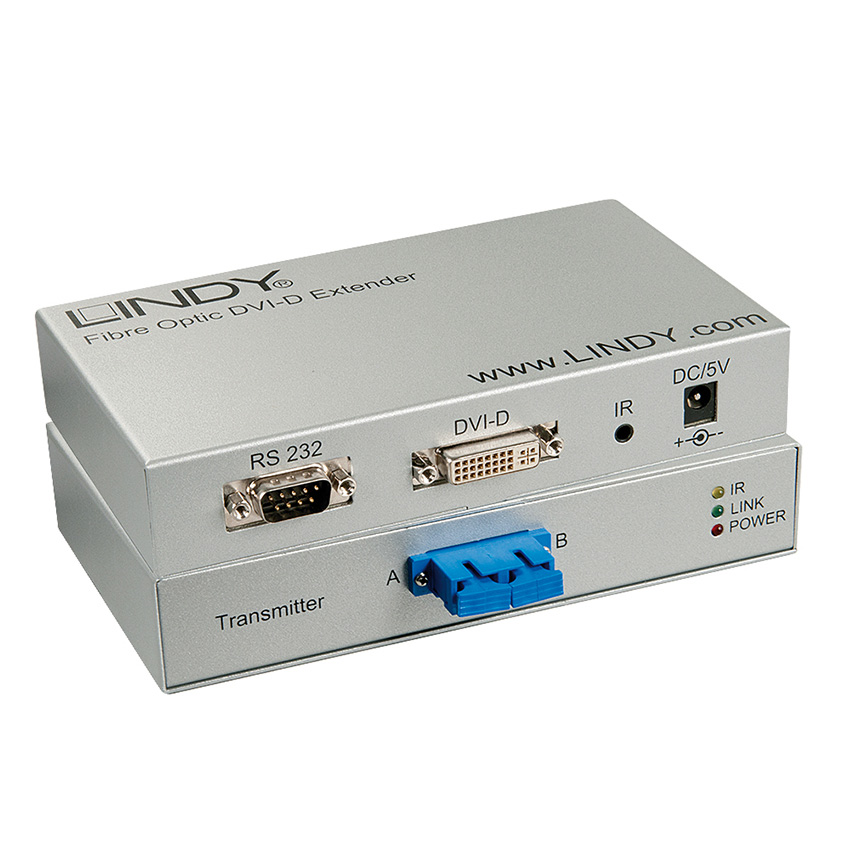 You Recently Viewed Lindy 38004 300m Fibre Optic DVI-D Extender Image