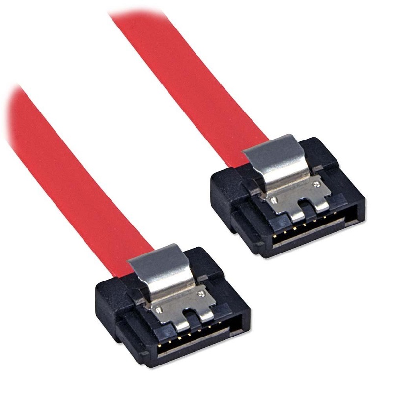 You Recently Viewed Lindy 33559 0.2m Low Profile Latching SATA Cable Image