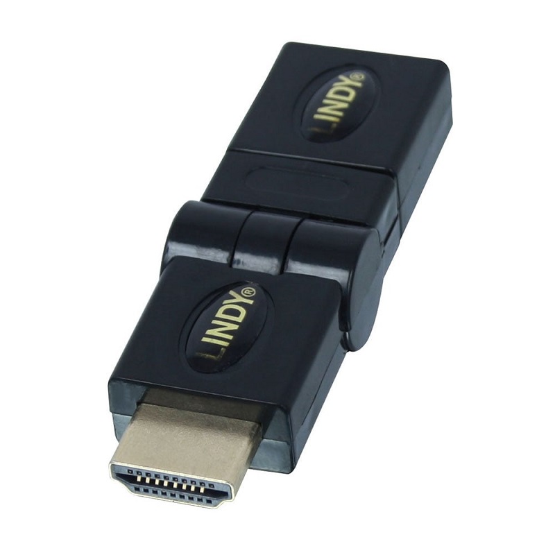 You Recently Viewed Lindy 41096 HDMI 360 Degree Adapter, HDMI Male to Female Image