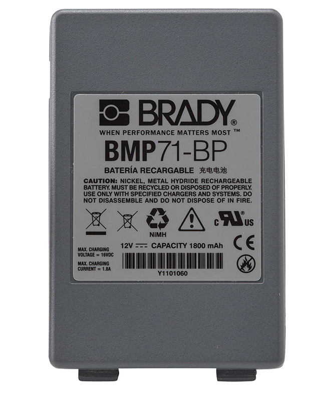 You Recently Viewed Brady M71-BATT BMP71 Rechargeable Battery Pack Image