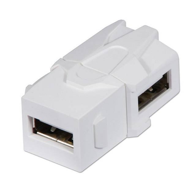 You Recently Viewed Lindy 60491 USB A to A 90 Degree Keystone Image