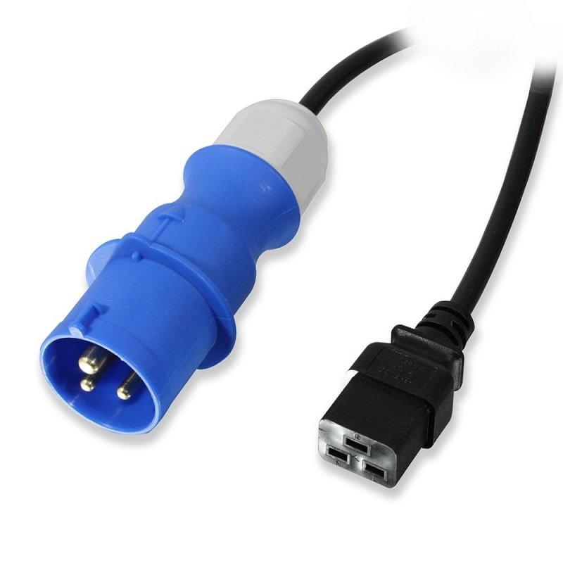 You Recently Viewed Lindy 30109 3m IEC C19 Power Lead, 16A Commando Plug, Black Image