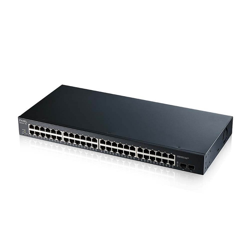 You Recently Viewed Zyxel GS1900-48-GB1012F 48-Port GbE L2 Smart Switch Rackmount Image