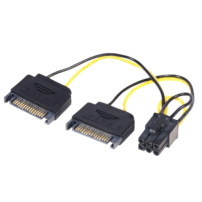 You Recently Viewed Lindy 33859 PCIe Adapter Cable - 2xSATA 15 Pin to 6 Pin PCIe Image