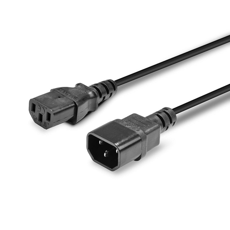 You Recently Viewed Lindy 30333 5m IEC Extension Cable, Black Image