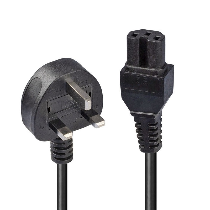 You Recently Viewed Lindy 30458 2m UK Plug - IEC C15 Hot Condition Power Cable Image