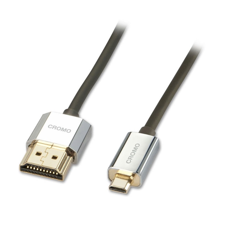You Recently Viewed Lindy 41678 3m CROMO Slim Active High Speed HDMI 2.0 Cable Image