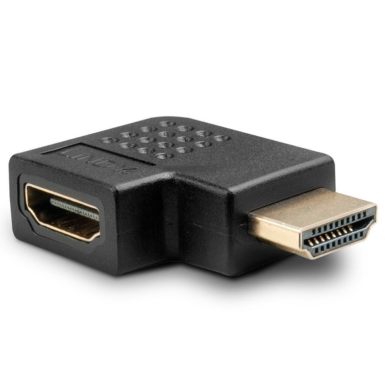 You Recently Viewed Lindy 41657 HDMI 90 Degree Right Angled Adapter, Black Image