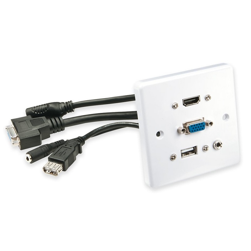You Recently Viewed Lindy 60220 Multi AV Faceplate Image