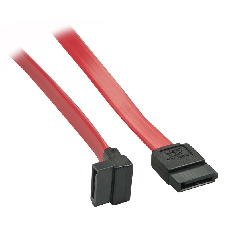 You Recently Viewed Lindy 33352 0.7m SATA Internal Cable 7 Pin To 90 Deg 7Pin Image