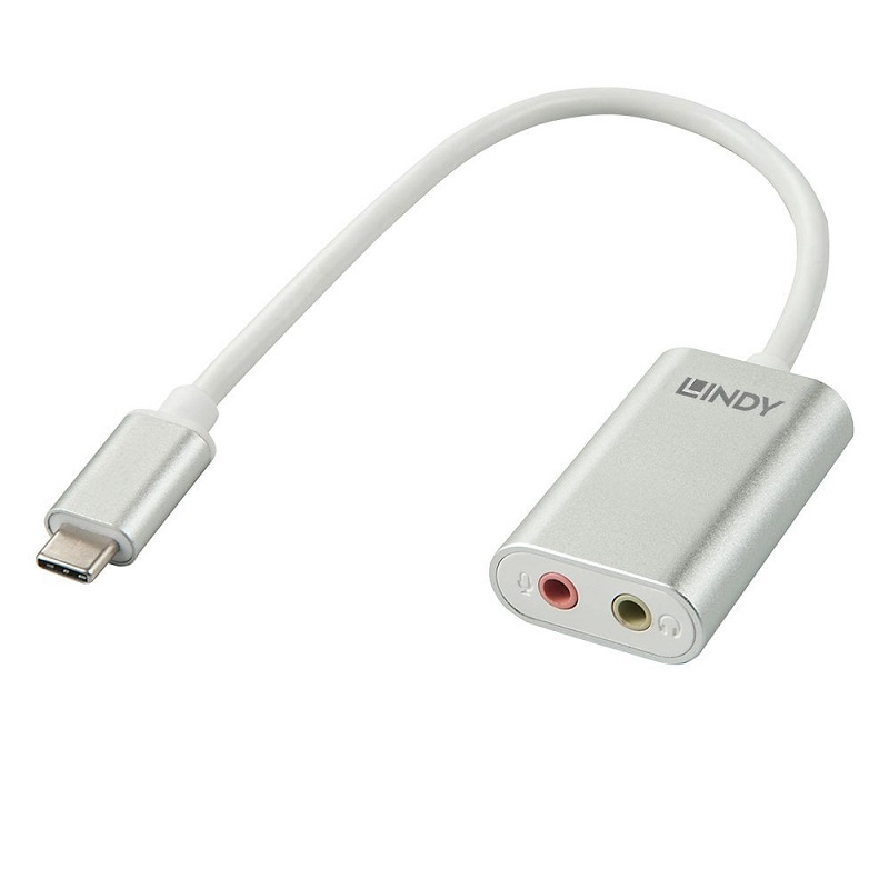 You Recently Viewed Lindy 42711 USB Type C to Audio Converter Image