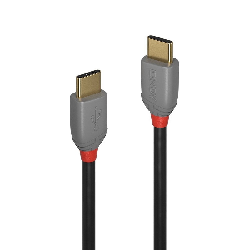 You Recently Viewed Lindy USB 2.0 Type C to C Cable - Anthra Line Image