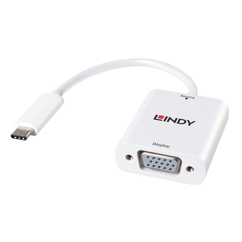 You Recently Viewed Lindy 43242 USB 3.1 Type C to VGA Adapter Converter Image