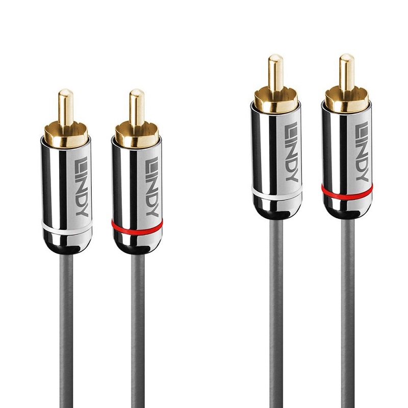 You Recently Viewed Lindy Dual Phono Audio Cable. Cromo Line Image