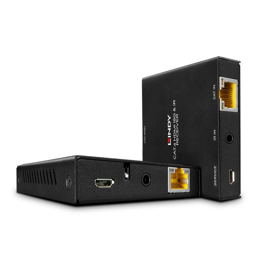 You Recently Viewed Lindy 38205 50m Cat6 HDMI 18G and IR Extender Image