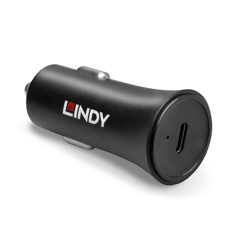 You Recently Viewed Lindy 73301 Single Port USB Type C PD Car Charger, 27W Image