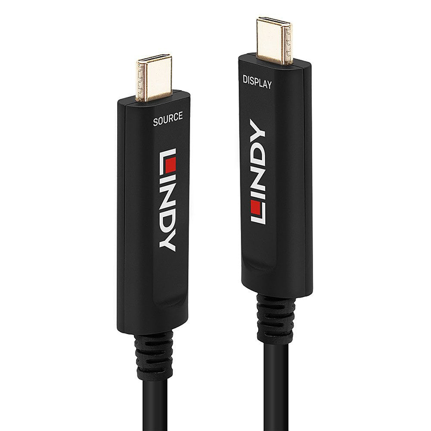 You Recently Viewed Lindy 38503 15m Fibre Optic Hybrid USB Type C Video Cable Image