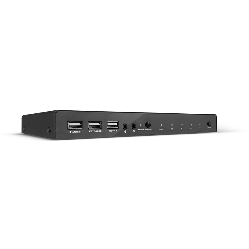 You Recently Viewed Lindy 32810 4 Port HDMI 4K60, USB 2.0 & Audio KVM Switch Image
