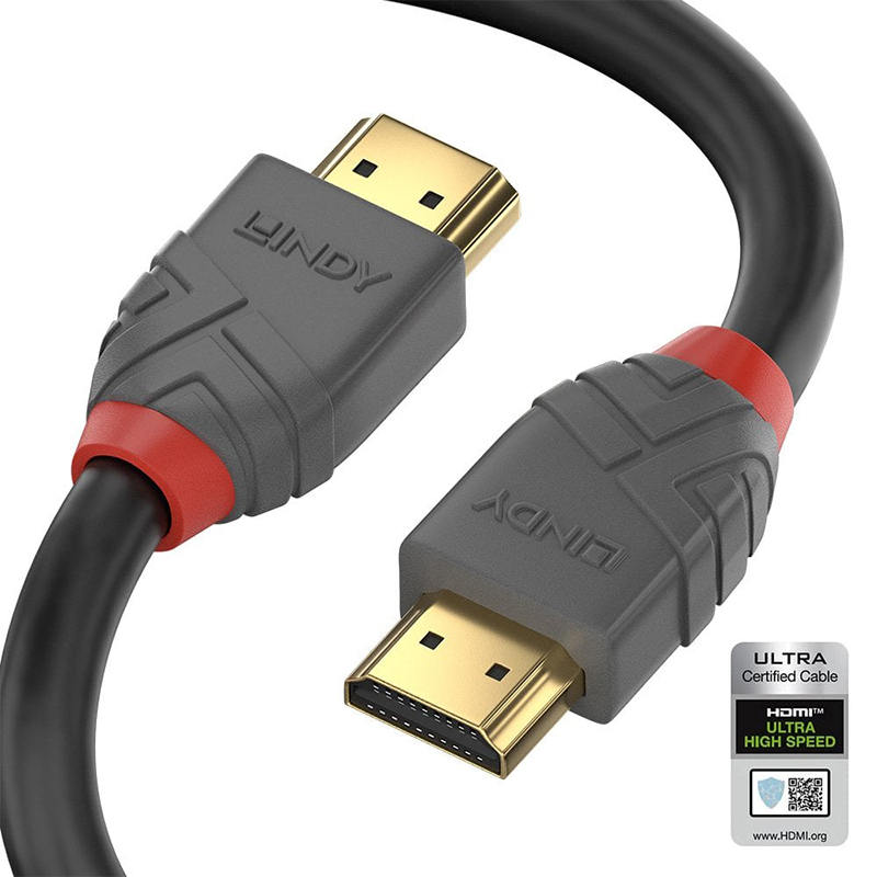 You Recently Viewed Lindy Ultra High Speed HDMI Cable, Anthra Line Image