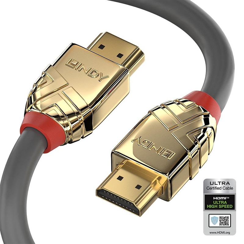 You Recently Viewed Lindy Ultra High Speed HDMI Cable, Gold Line Image