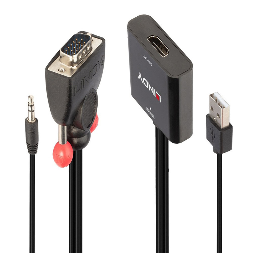 You Recently Viewed Lindy 38284 VGA & Audio to HDMI Converter Image
