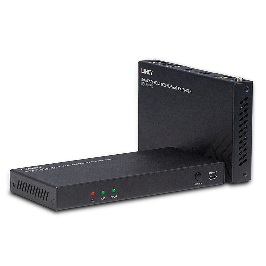 You Recently Viewed Lindy 38340 100m Cat.6 HDMI 4K60, Audio, IR & RS-232 HDBaseT Extender Image