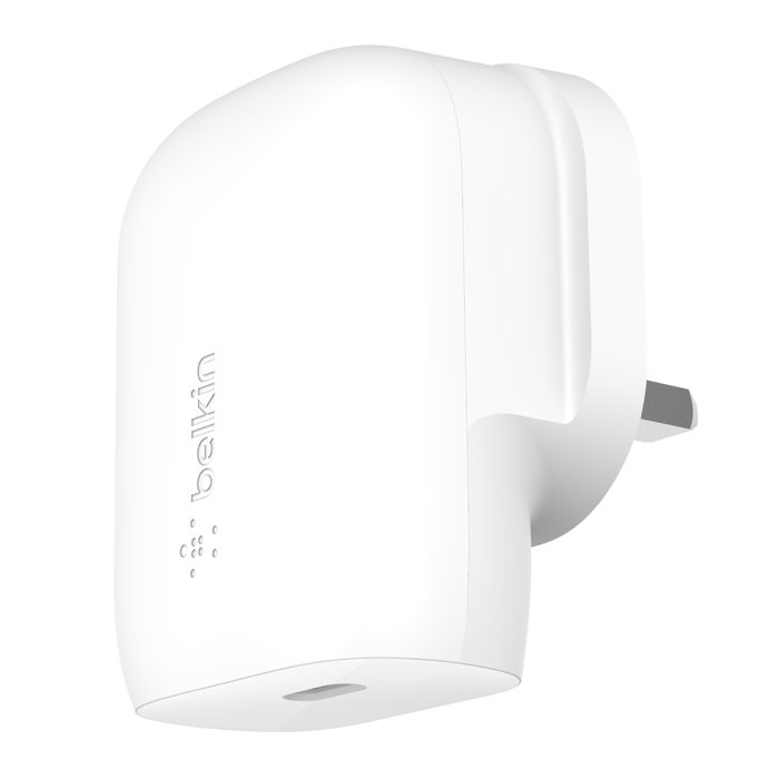 You Recently Viewed Belkin WCA005myWH BOOST CHARGE 30W PD PPS USB-C WALL CHARGER, WHT Image