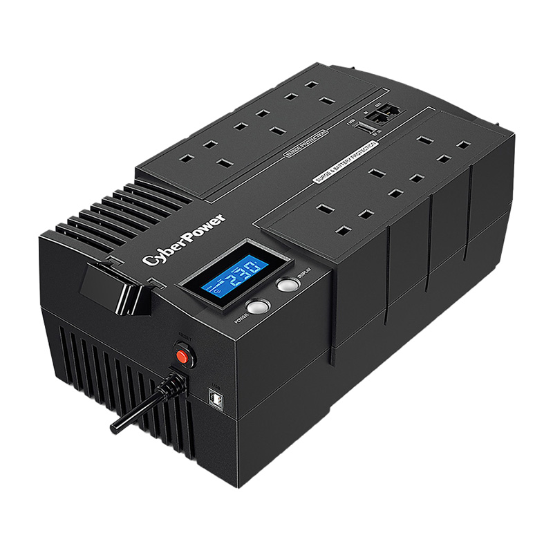 You Recently Viewed CyberPower BR700ELCD-UK 700VA/420W BRICS LCD Series UPS Image