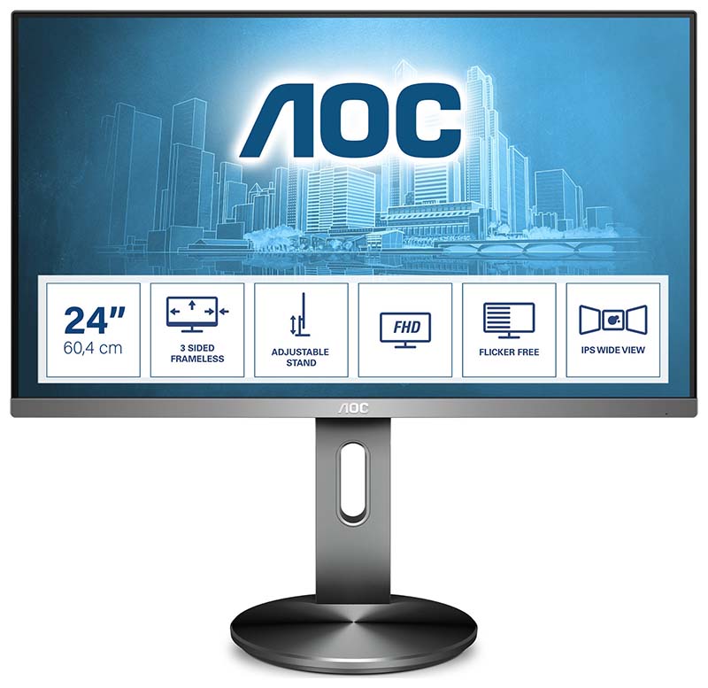 You Recently Viewed AOC I2490PXQU/BT 23.8in Full HD LED Monitor 1920 X 1080 Pixels Black Image
