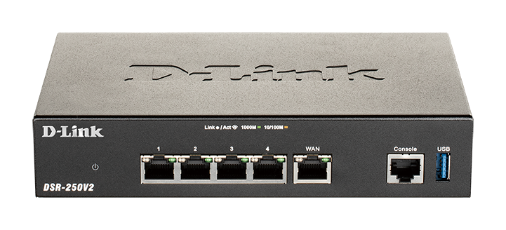 You Recently Viewed D-Link DSR-250V2/B Unified Services VPN Router Image