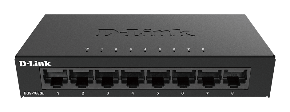 You Recently Viewed D-Link DGS-108GL/B 8-Port Gigabit Ethernet Metal Housing Unmanaged Switch Image
