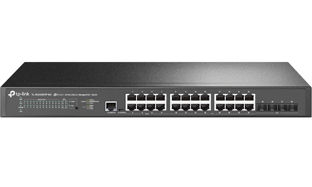 You Recently Viewed TP-Link TL-SG3428XPP-M2 JetStream 24-Port SFP+ L2+ Managed Switch Image