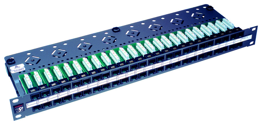 You Recently Viewed Molex PowerCat 5e 48 Port High Density Patch Panel Image