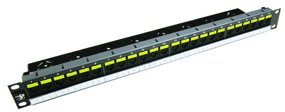 You Recently Viewed Molex PowerCat 1U 24 Port C5e Patch Panel 568A/B Grey Image