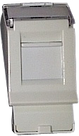 You Recently Viewed Molex MOD-Snap Keystone Jack Fascia 38.5 x 25mm Unloaded - White Image