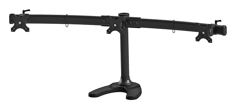 You Recently Viewed Neomounts FPMA-D700DD3 Height AdjusTable Tilt/Turn/Rotate Triple Desk Stand - Black Image