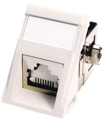 You Recently Viewed Molex MOD-SNAP III Module Shielded C6A - White Image