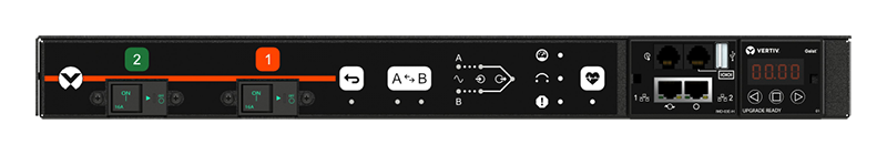 You Recently Viewed Vertiv Geist VA1G9100 Basic Upgradeable RTS Horizontal 12 x C13/19 Image