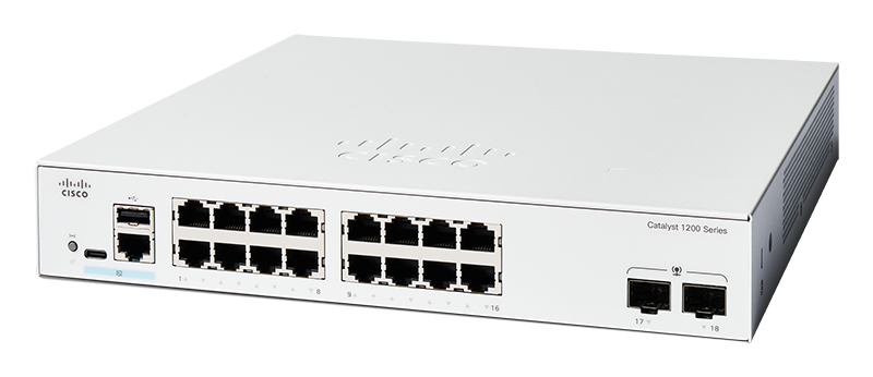 You Recently Viewed Cisco C1200-16T-2G 16 Port Gigabit + 2x SFP L3 Supported Managed Switch Image