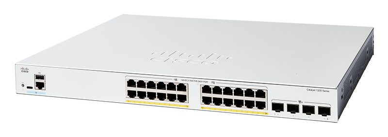 You Recently Viewed Cisco C1200-24FP-4X 24 Port Gigabit + 4x SFP+ L3 Supported Managed Switch Image
