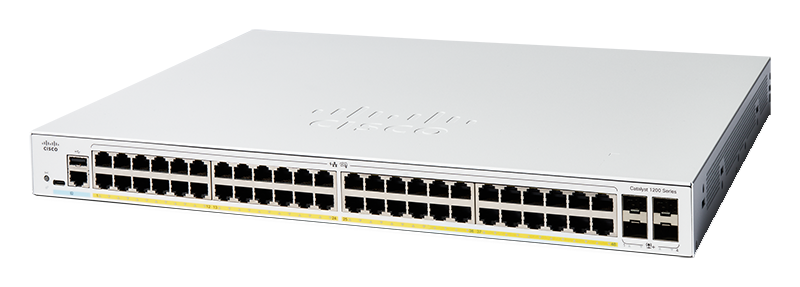 You Recently Viewed Cisco C1200-48T-4X 48 Port Gigabit + 4x SFP+ L3 Supported Managed Switch Image