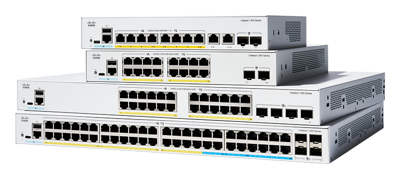 You Recently Viewed Cisco C1300-8T-E-2G 8 Port Gigabit + 2x Combo Ports L3 Supported Managed Switch Image