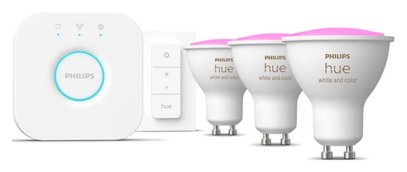 You Recently Viewed Philips Hue 929001953113 Starter kit: 3 GU10 smart spotlights & dimmer switch Image