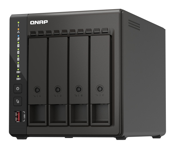 You Recently Viewed QNAP TS-453E NAS Tower Ethernet LAN Black J6412 Image