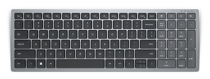 You Recently Viewed DELL KB740 keyboard RF Wireless + Bluetooth QWERTY UK English Grey, Black KB740-GY-R-UK Image