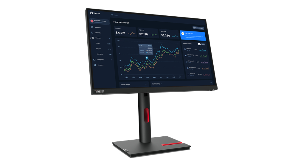 You Recently Viewed Lenovo 63B0MAT6UK ThinkVision T22i-30 LED display 54.6 cm(21.5in)1920x1080 pixels HD Black Image