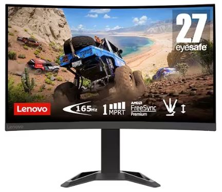 You Recently Viewed Lenovo 66F3GAC2UK G27c-30 27 INCH FHD Curved Gaming Monitor Image